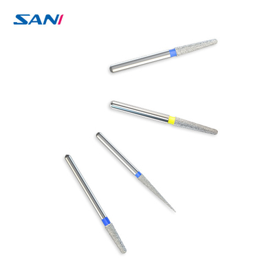 Bom preço. Bloco dental de aço inoxidável 11mm de Diamond Bur Set 5pcs/para Handpiece de alta velocidade on-line