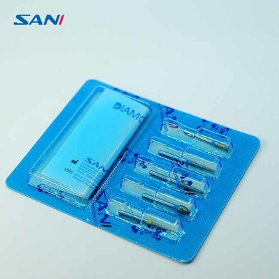 Bom preço. Bloco de alta velocidade dental de aço inoxidável 11mm de Diamond Burs Set 5pcs/do elevado desempenho on-line