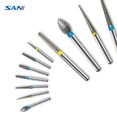 CE dental alto da dureza 11mm Handpiece Diamond Burs aprovado