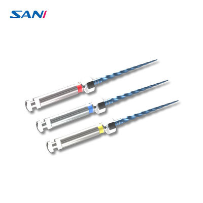 Bom preço. 21mm dentais amarelos Niti Endo Files For Root Canal giratório Treatmant on-line