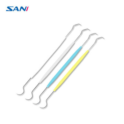 Explorador dental resistente Probe da oxidação, ponta de prova de 16cm e explorador dentais
