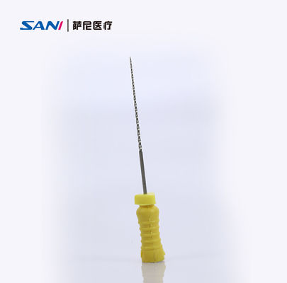 arquivos Endodontic da mão de 31mm, arquivo do titânio K do níquel do ISO Endo