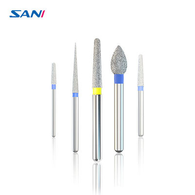 Bom preço. 5pcs/Box de aço inoxidável FG Diamond Burs For High Speed dental Handpiece on-line