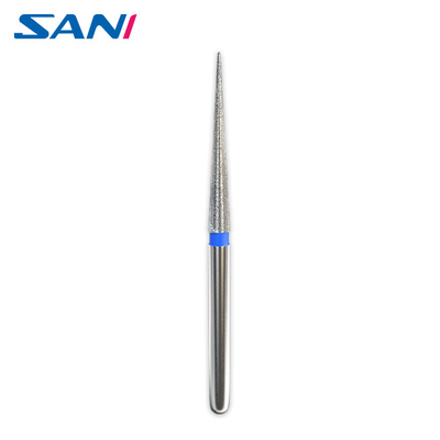 Bom preço. Diamond Burs Flexible Endodontic Access cirúrgico dental de aço inoxidável de prata Burs on-line