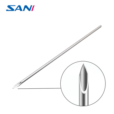 Tubo de aço inoxidável médico descartável 21G~18G 30mm-45mm da agulha