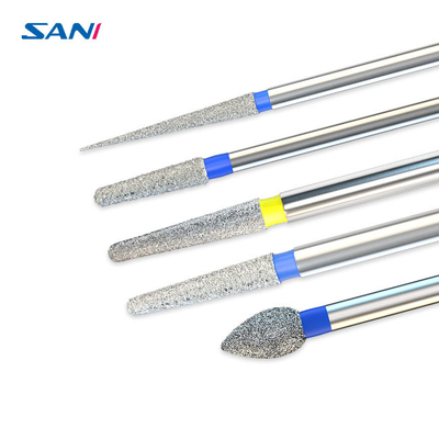 velocidade de aço inoxidável dental Handpiece do departamento Diamond Bur Set For High de 11mm